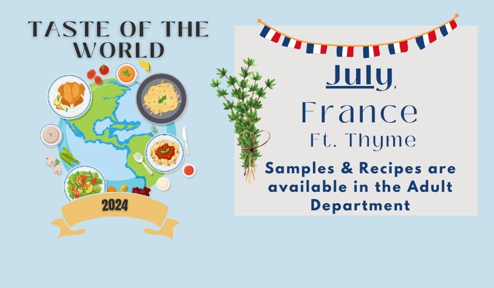 Taste of the World July France