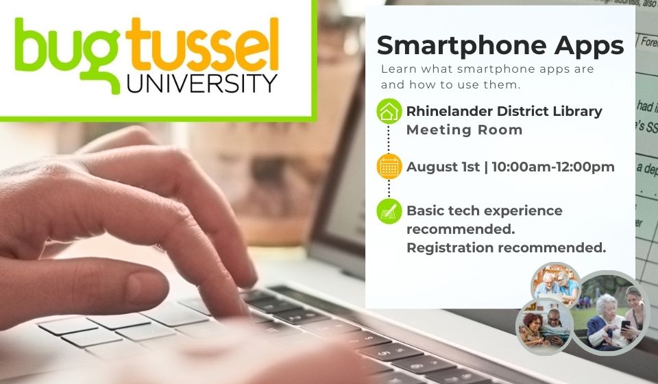Smartphone Apps w/ Bug Tussel